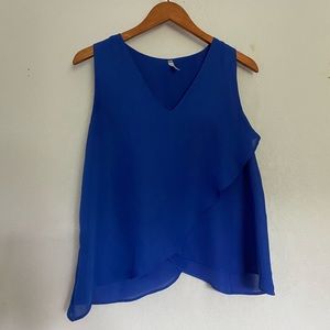 True Light Asymmetrical Tank Top
